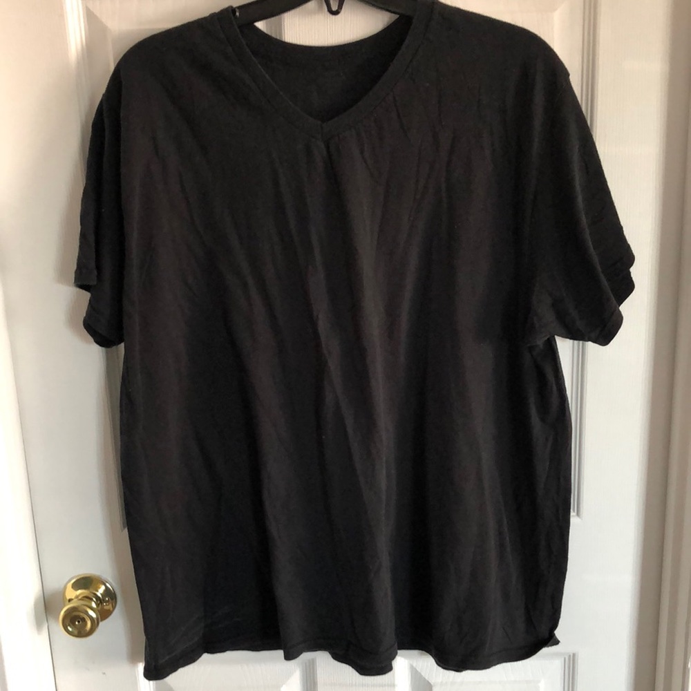 Hanes Comfortsoft 2XL Mens V Neck T Shirt